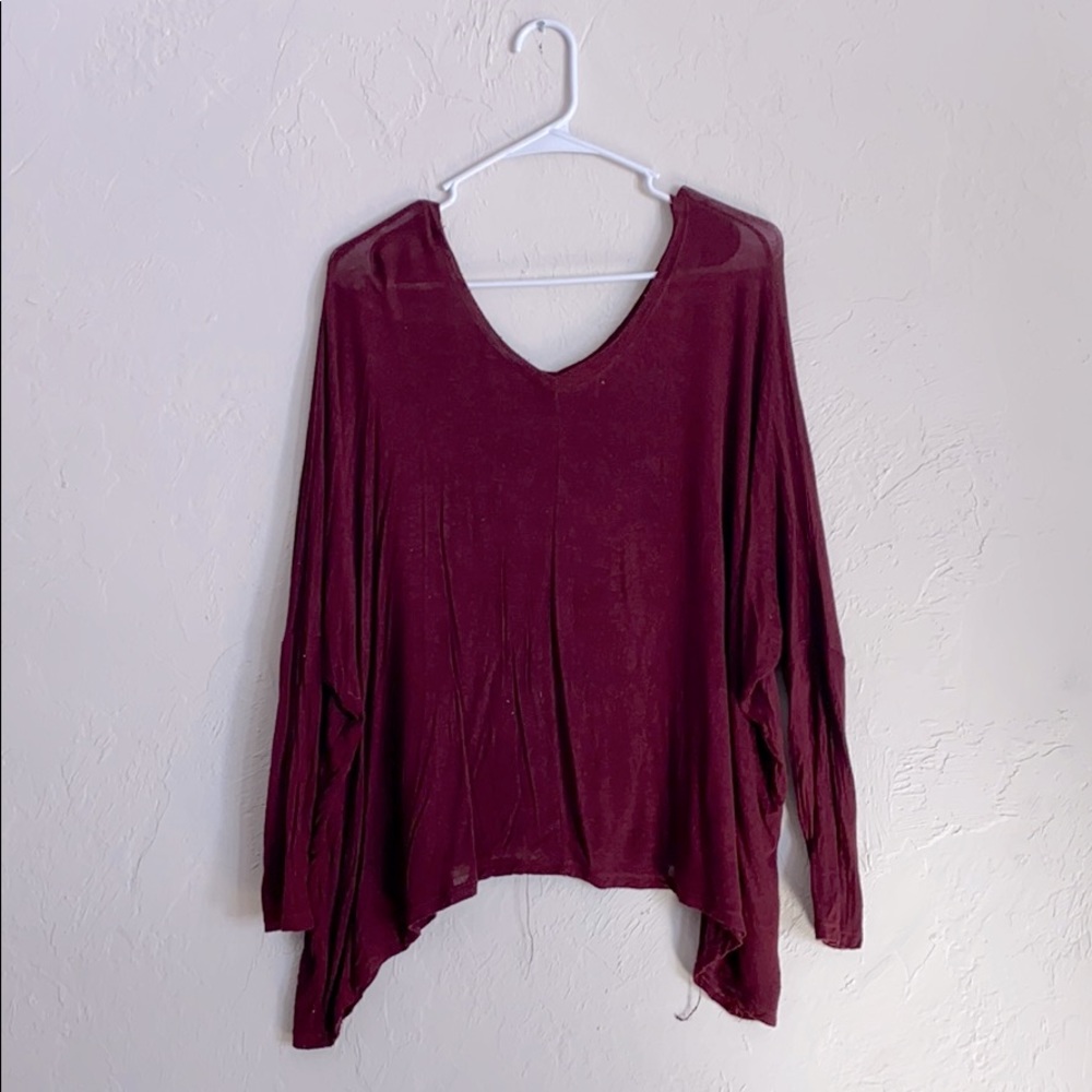 Burgundy Shirt